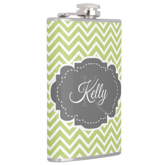 Groene Chevron Persoonlijke fles Heupfles (Rechts)