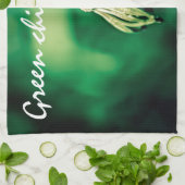 Groene Chief Theedoek (Gevouwen)