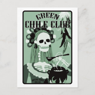 groene chile club briefkaart