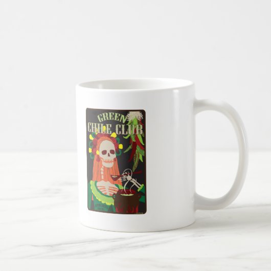 groene chili koffiemok (Rechts)