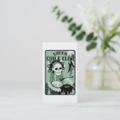 groene chili visitekaartje (Staand voorkant)