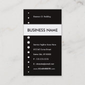 groene chili visitekaartje (Achterkant)