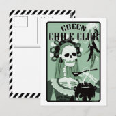groene chilisclub briefkaart (Voorkant / Achterkant)