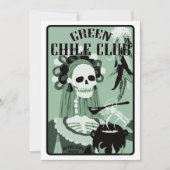 groene chilisclub kaart (Voorkant)