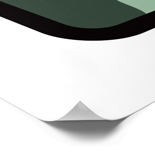 groene chilisclub poster (Hoek)