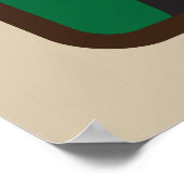 groene chilisclub poster (Hoek)