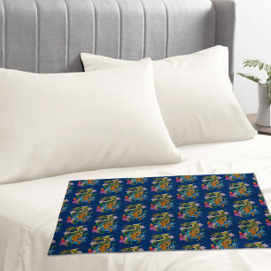 Groene Chinese Draak Koi Kussensloop