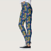 Groene Chinese Draak Koi Leggings (Links)