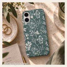 Groene Chintz Reverie Verfijnde Botanische
