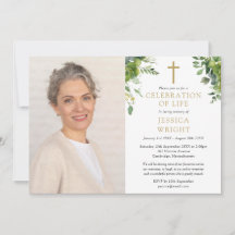 Groene Christelijke viering van het leven foto