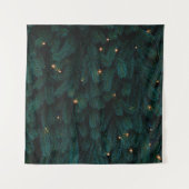 GROENE CHRISTMAS TREE MET LICHTEN WANDKLEED (Voorkant)