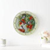 Groene cichorei en appelboom grote klok (Huis)