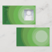 Groene Circle Shades - Zakelijk Visitekaartje (Voorkant / Achterkant)