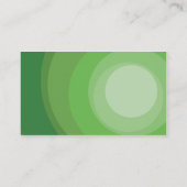 Groene Circle Shades - Zakelijk Visitekaartje (Achterkant)