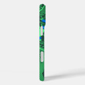 Groene Circuit Board Telefoon Case (Achterkant / Rechts)