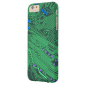 Groene Circuit Board Telefoon Case (Achterkant Links)