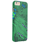 Groene Circuit Board Telefoon Case (Achterkant/Rechts)