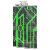 Groene Circuit Heupfles (Links)