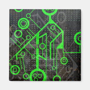 Groene Circuit Magneet