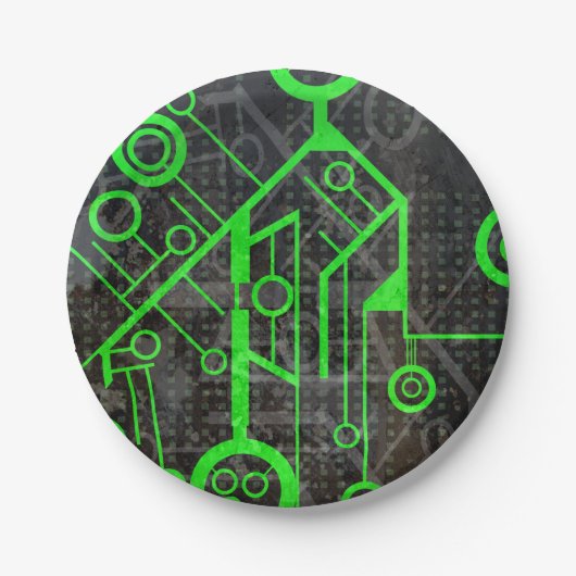 Groene Circuit Papieren Bordje (Voorkant)