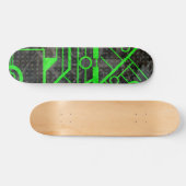 Groene Circuit Persoonlijk Skateboard (Horizontaal)