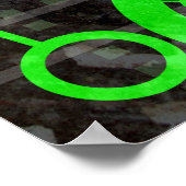 Groene Circuit Poster (Hoek)