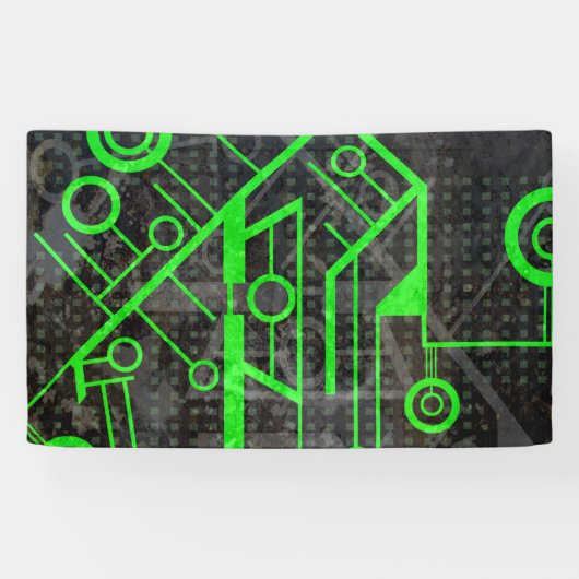 Groene Circuit Spandoek (Horizontaal)