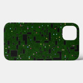 Groene circuitkaart Case-Mate iPhone case (Achterkant (horizontaal))