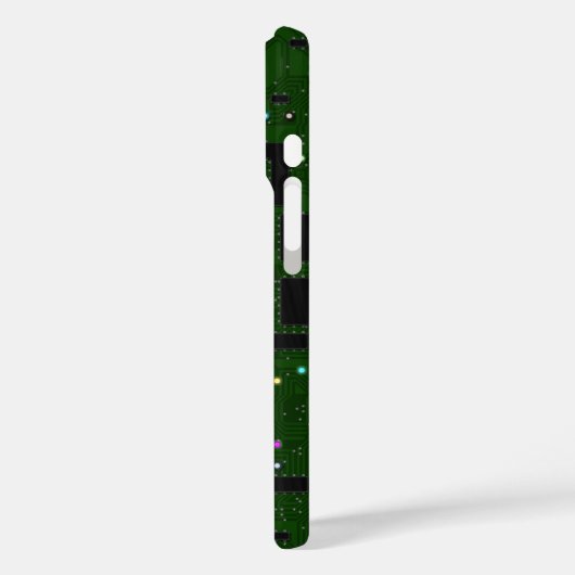Groene circuitkaart Case-Mate iPhone case (Achterkant / Links)