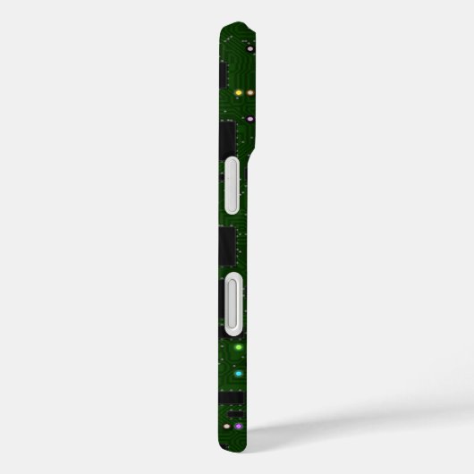Groene circuitkaart Case-Mate iPhone case (Achterkant / Rechts)
