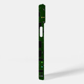 Groene circuitkaart Case-Mate iPhone case (Achterkant / Rechts)