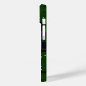 Groene circuitkaart Case-Mate iPhone case (Achterkant / Links)