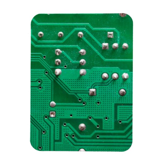 Groene circuitkaart magneet (Verticaal)