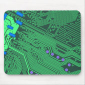 Groene circuitkaart muismat (Voorkant)