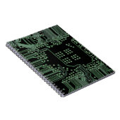 Groene circuitkaart notitieboek (Rechterzijde)