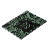 Groene circuitkaart notitieboek (Linkerzijde)