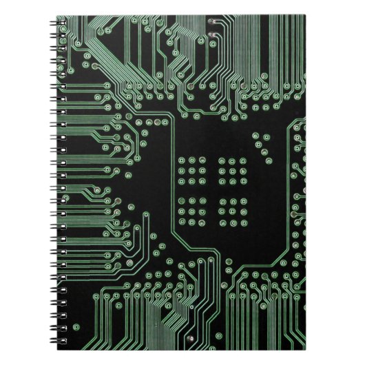 Groene circuitkaart notitieboek (Voorkant)