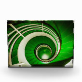 Groene cirkelbaan fotoblokken (Voorkant)