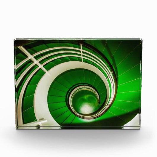 Groene cirkelbaan fotoblokken (Voorkant)