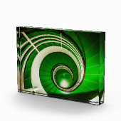 Groene cirkelbaan fotoblokken (Rechts)