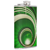 Groene cirkelbaan heupfles (Rechts)