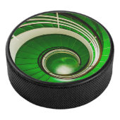 Groene cirkelbaan hockey puck (3/4)