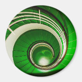 Groene cirkelbaan magneet (Voorkant)