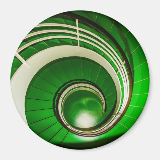 Groene cirkelbaan magneet (Voorkant)