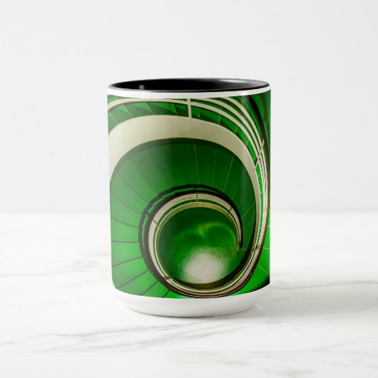 Groene cirkelbaan mok (Midden)