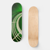 Groene cirkelbaan persoonlijk skateboard (Voorkant)