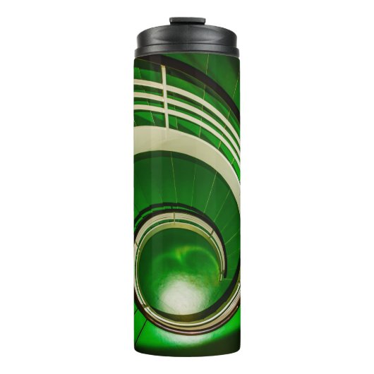 Groene cirkelbaan thermosbeker (Voorkant)