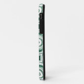 groene cirkels Abstract Case-Mate iPhone Case (Achterkant/links)