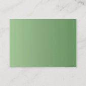 Groene cirkels - Chubby Visitekaartje (Achterkant)