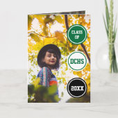 Groene cirkels Foto Afstuderen (Voorkant)